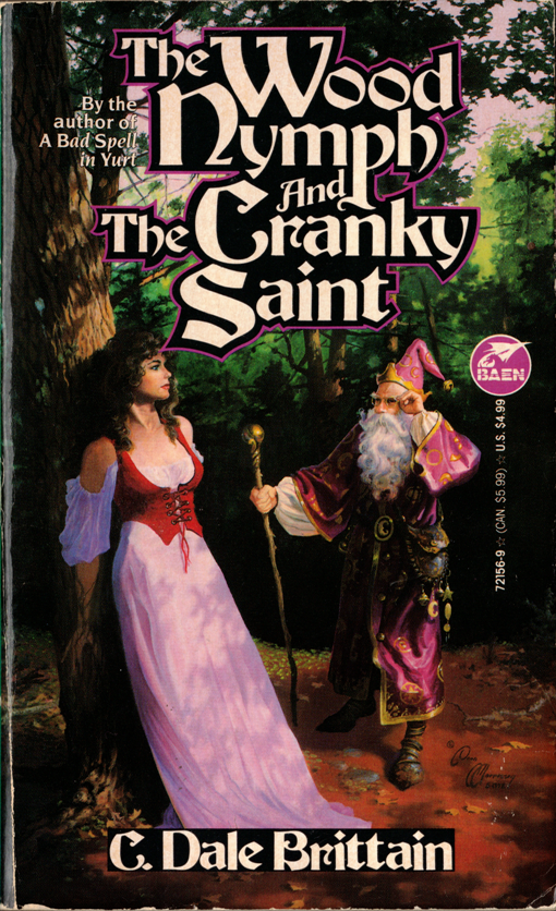 Cover of The Wood Nymph and the Cranky Saint