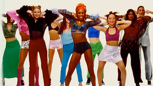 Shadows dancing the Macarena
